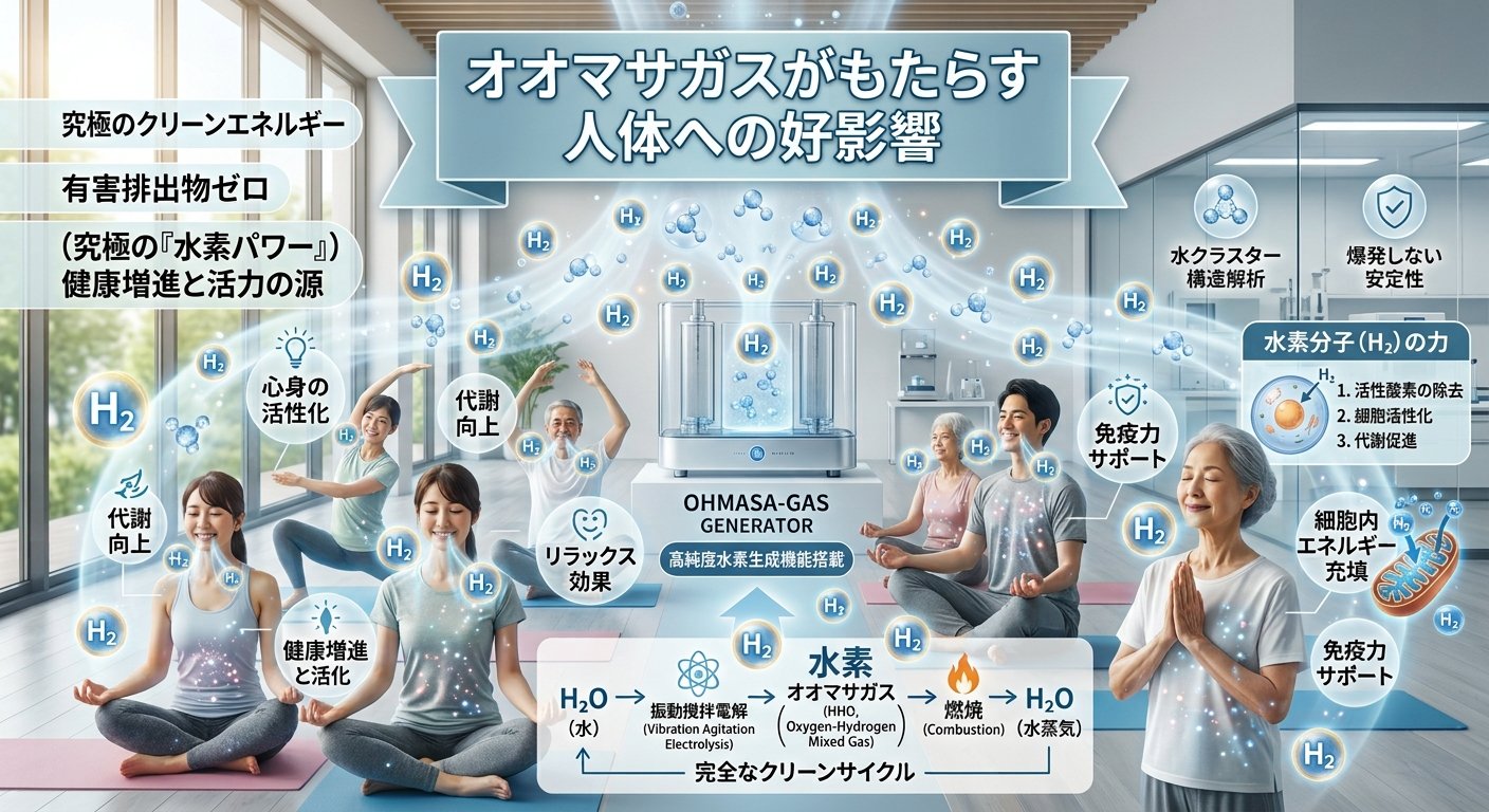 オオマサガス水素吸入風景